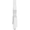 Ekena Millwork Alberta Architectural Grade PVC Gable Bracket, 60"W x 17 1/2"H x 2"D x 4"F, 7/12 Pitch GBP060X18X0204ALB00 - alternate 3